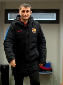 Valverde: "La pérdida de Quini es muy importante" Valverde: "La pérdida de Quini es muy importante"