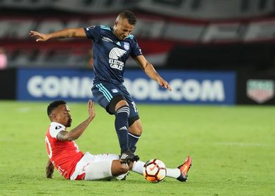 1-1. Dreer y Angulo frenan en seco en Bogotá al Santa Fe del goleador Morelo 1-1. Dreer y Angulo frenan en seco en Bogotá al Santa Fe del goleador Morelo