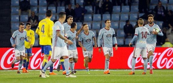 2-1. El Celta remonta ante Las Palmas y se asoma a los puestos europeos 2-1. El Celta remonta ante Las Palmas y se asoma a los puestos europeos