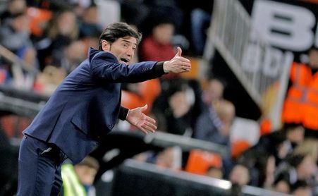 Marcelino no conoce la victoria en seis visitas al Sánchez Pizjuán Marcelino no conoce la victoria en seis visitas al Sánchez Pizjuán