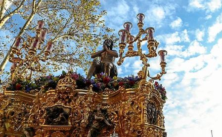 Imagen del paso de Jesús de las Penas, de la Hermandad de la Estrella. Imagen del paso de Jesús de las Penas, de la Hermandad de la Estrella.