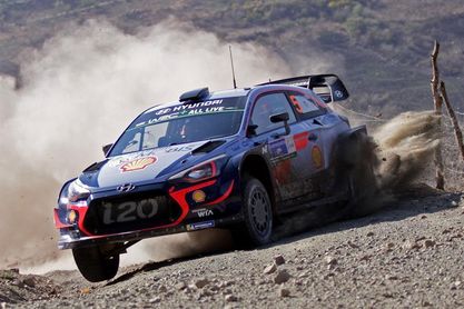 El belga Neuville es líder tras la primera súper especial; francés Loeb es décimo El belga Neuville es líder tras la primera súper especial; francés Loeb es décimo