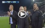 El presidente del PAOK irrumpe en el campo con una pistola