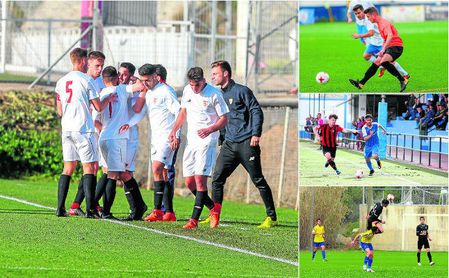 Imágenes de los encuentros del Sevilla C, Castilleja, Lebrijana, Gerena y Alcalá en la jornada 30 Imágenes de los encuentros del Sevilla C, Castilleja, Lebrijana, Gerena y Alcalá en la jornada 30