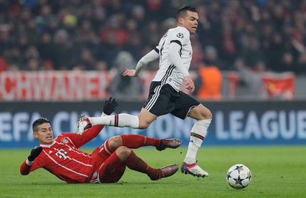 James en la convocatoria del Bayern para la vuelta contra el Besiktas James en la convocatoria del Bayern para la vuelta contra el Besiktas