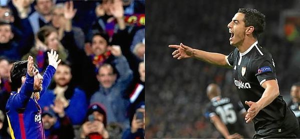 Messi y Ben Yedder cogen impulso con un doblete Messi y Ben Yedder cogen impulso con un doblete