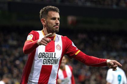 Cristiano adelanta al Real Madrid y Stuani iguala al descanso Cristiano adelanta al Real Madrid y Stuani iguala al descanso