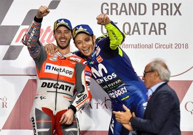 Dovizioso, Bagnaia y Martín se reparten las victorias en Losail Dovizioso, Bagnaia y Martín se reparten las victorias en Losail