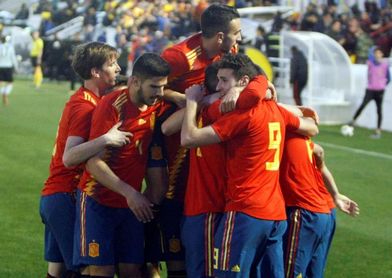 3-0. España vence a Bélgica y se jugará el pase al Europeo ante Francia 3-0. España vence a Bélgica y se jugará el pase al Europeo ante Francia