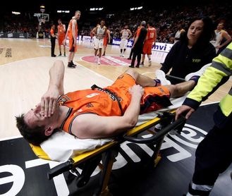 Van Rossom sólo tiene un golpe en espalda y podría jugar ante el Madrid Van Rossom sólo tiene un golpe en espalda y podría jugar ante el Madrid
