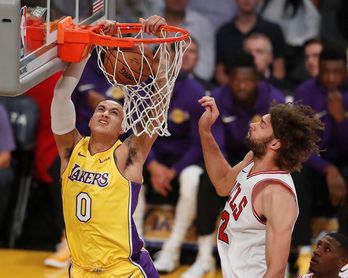93-100. Kuzma y los Lakers pasan sobre los Grizzlies 93-100. Kuzma y los Lakers pasan sobre los Grizzlies