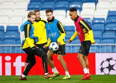 El Dortmund, "sparring" del Bayern para el primer duelo contra el Sevilla El Dortmund, "sparring" del Bayern para el primer duelo contra el Sevilla