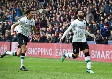 Salah remonta en Crystal Palace y coloca segundo al Liverpool Salah remonta en Crystal Palace y coloca segundo al Liverpool