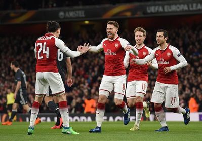 4-1. Ramsey y Lacazette ponen al Arsenal rumbo a semifinales 4-1. Ramsey y Lacazette ponen al Arsenal rumbo a semifinales