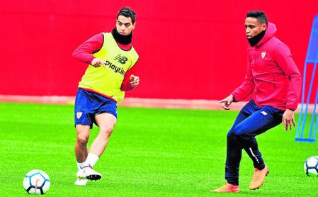 Un Sevilla sin rendimiento ofensivo en Liga. Un Sevilla sin rendimiento ofensivo en Liga.