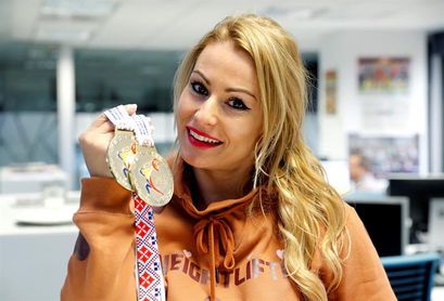 Lydia Valentín: "La halterofilia española está en su mejor momento histórico" Lydia Valentín: "La halterofilia española está en su mejor momento histórico"