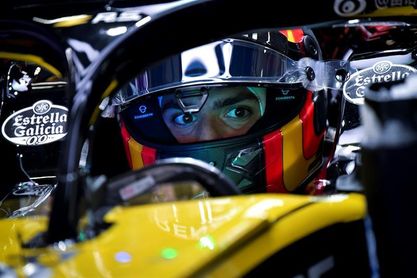 Sainz espera remontar en carrera aunque no está contento al 100% con su coche Sainz espera remontar en carrera aunque no está contento al 100% con su coche