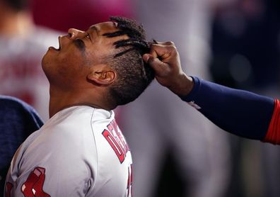 0-9. Devers castiga a los Angelinos con grand slam 0-9. Devers castiga a los Angelinos con grand slam