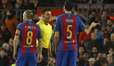 Partido de vuelta de octavos de final de la Copa del Rey entre Barcelona y Athletic (16-17). Partido de vuelta de octavos de final de la Copa del Rey entre Barcelona y Athletic (16-17).