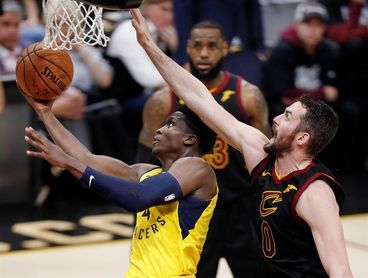 92-90. Bogdanovic con sus triples puede con James y los Pacers toman ventaja 92-90. Bogdanovic con sus triples puede con James y los Pacers toman ventaja