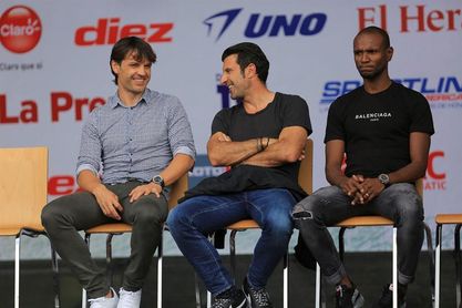 Figo ve favorito al Madrid para Champions y espera que Portugal gane en Rusia Figo ve favorito al Madrid para Champions y espera que Portugal gane en Rusia
