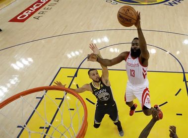 92-95. Harden lidera la remontada de los Rockets, que empatan la serie frente a los Warriors 92-95. Harden lidera la remontada de los Rockets, que empatan la serie frente a los Warriors