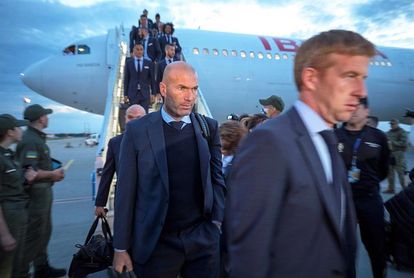 El Real Madrid ya descansa en su hotel de concentración de Kiev El Real Madrid ya descansa en su hotel de concentración de Kiev