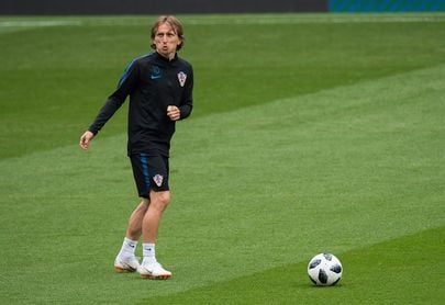 Modric, galardonado con el Trofeo de la Federación Croata al mejor futbolista Modric, galardonado con el Trofeo de la Federación Croata al mejor futbolista