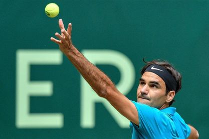 Federer - Kudla y Bautista - Coric , semifinales de Halle Federer - Kudla y Bautista - Coric , semifinales de Halle