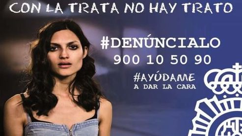 Campaña del Ministerio del Interior contra la trata de mujeres. Campaña del Ministerio del Interior contra la trata de mujeres.