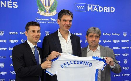 Pellegrino llega al Leganés sin ganas de ponerle límites al equipo Pellegrino llega al Leganés sin ganas de ponerle límites al equipo