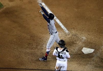 6-8. La Liga Americana gana el Juego de las Estrellas, que registra 10 jonrones 6-8. La Liga Americana gana el Juego de las Estrellas, que registra 10 jonrones