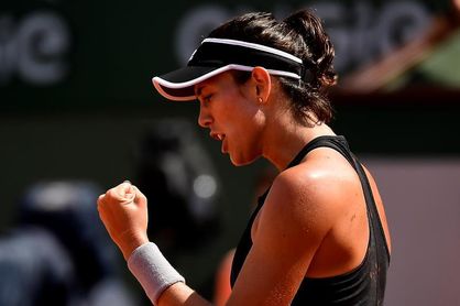 Garbiñe Muguruza causa baja en San José por molestias en el brazo derecho Garbiñe Muguruza causa baja en San José por molestias en el brazo derecho