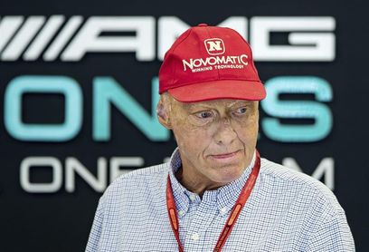 Niki Lauda, en estado grave tras someterse a un trasplante de pulmón Niki Lauda, en estado grave tras someterse a un trasplante de pulmón