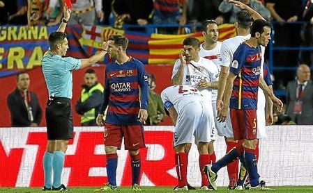 Del Cerro Grande ya pitó la final de Copa del Rey en 2016. Del Cerro Grande ya pitó la final de Copa del Rey en 2016.