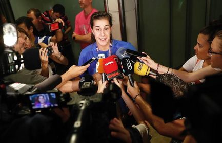 Carolina Marín asegura que sería un sueño conseguir el Princesa de Asturias Carolina Marín asegura que sería un sueño conseguir el Princesa de Asturias