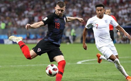 Rebic en un encuentro en el Mundial. Rebic en un encuentro en el Mundial.