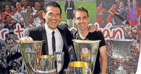 El balear ya no volverá a compartir vestuario con su gran amigo Palop. El balear ya no volverá a compartir vestuario con su gran amigo Palop.
