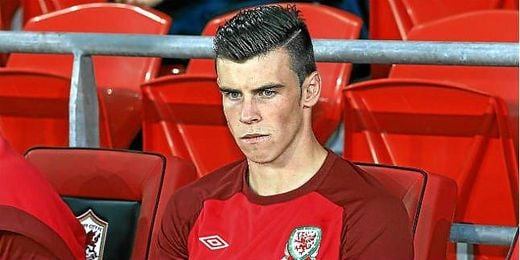 Gareth Bale con Gales. Gareth Bale con Gales.