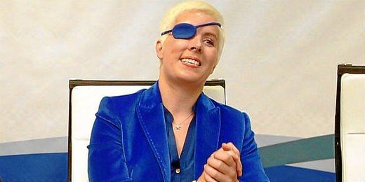 María de Villota en un acto. María de Villota en un acto.