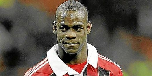 Balotelli, jugador del Milán Balotelli, jugador del Milán