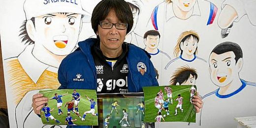 El Barça, fuente de inspiración para el creador de 'Oliver y Benji' El Barça, fuente de inspiración para el creador de 'Oliver y Benji'