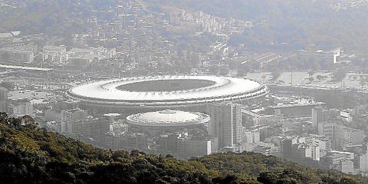 Maracaná, sede de la final de Brasil 2014. Maracaná, sede de la final de Brasil 2014.