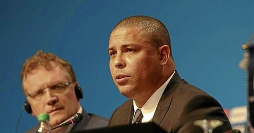 Ronaldo, exjugador del Real Madrid. Ronaldo, exjugador del Real Madrid.