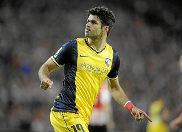 Simeone ve difícil que Costa pueda estar en el once. Simeone ve difícil que Costa pueda estar en el once.