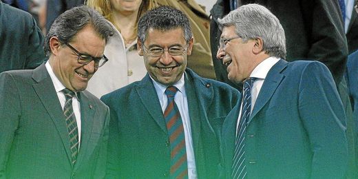 El presidente colchonero es optimista para la Liga. El presidente colchonero es optimista para la Liga.