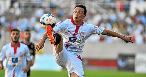 Trochowski, en un partido ante el Espanyol. Trochowski, en un partido ante el Espanyol.