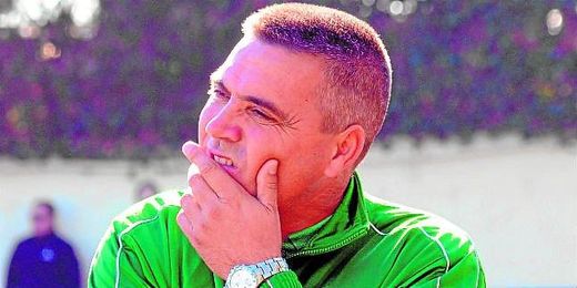 Andrés Castellano `Rarra´, durante la disputa de un duelo esta campaña. Andrés Castellano `Rarra´, durante la disputa de un duelo esta campaña.