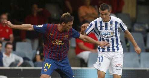 Sergi Gómez en un partido de la pasada temporada Sergi Gómez en un partido de la pasada temporada