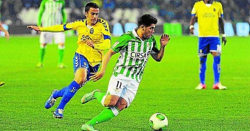 Duelo copero entre Real Betis y UD Las Palmas. Duelo copero entre Real Betis y UD Las Palmas.